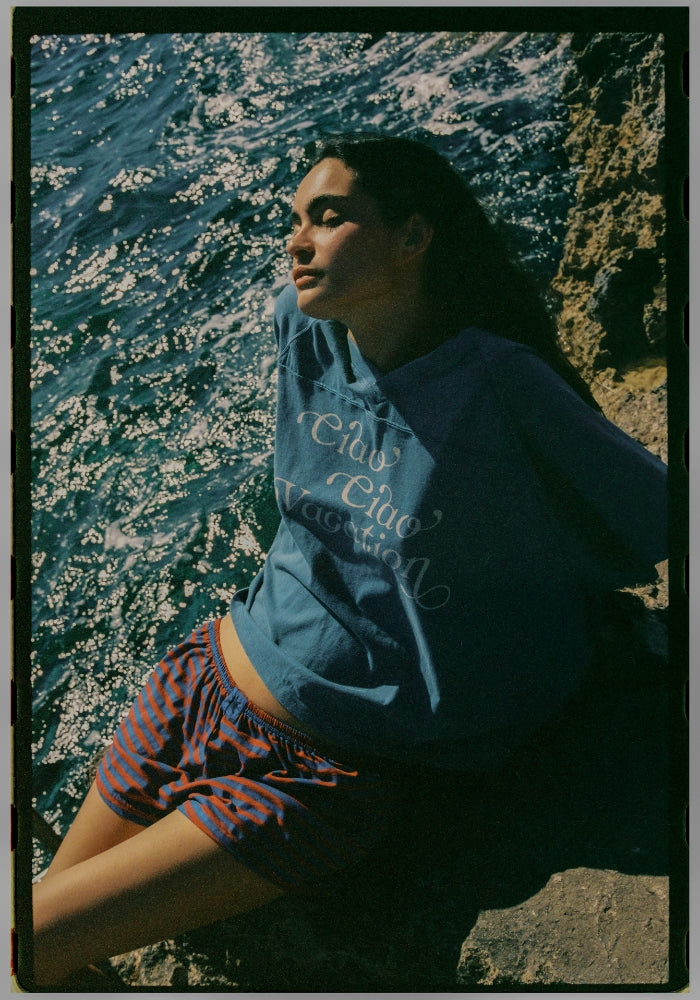 CIAO CIAO Vacay Crop Tee