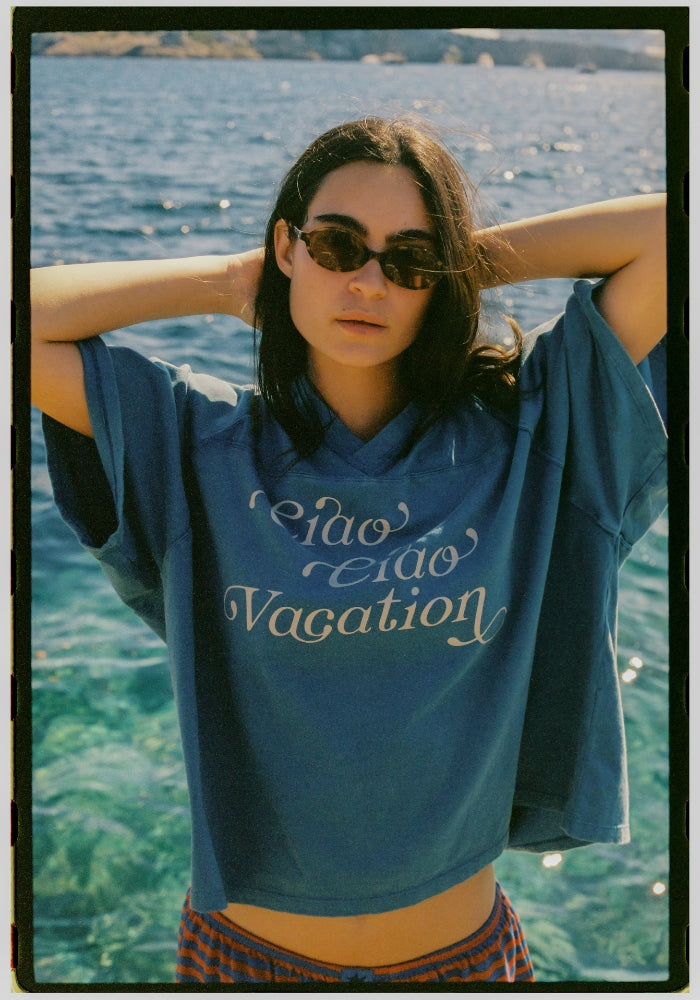 CIAO CIAO Vacay Crop Tee