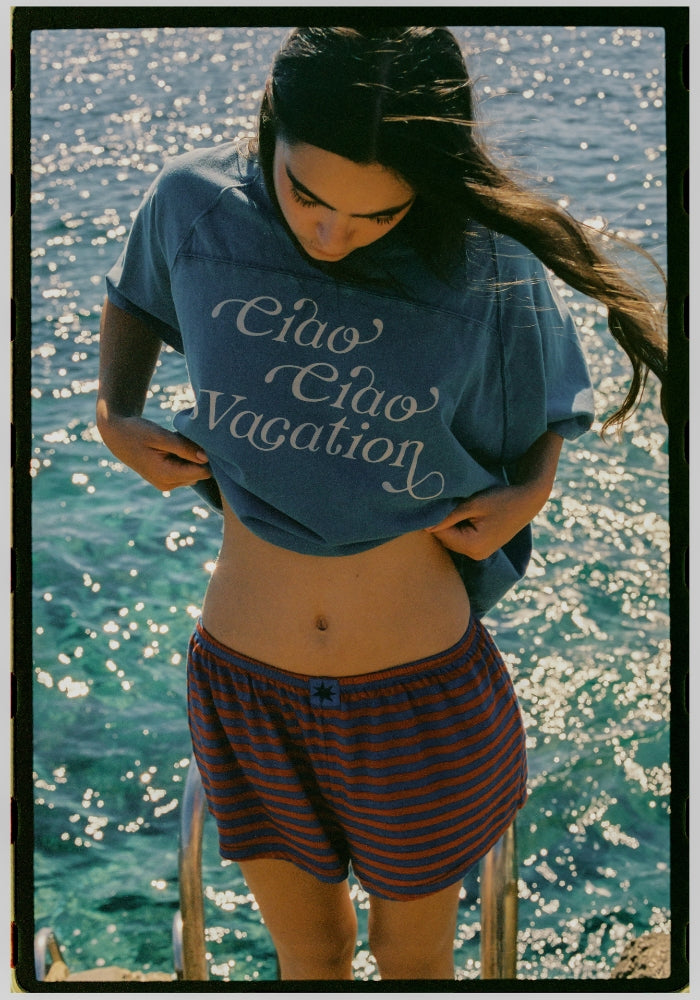 CIAO CIAO Vacay Crop Tee
