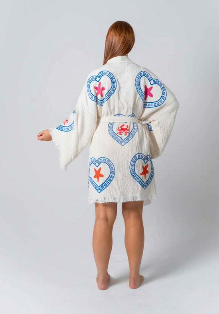 Midi Robe - Sea Star & Crab