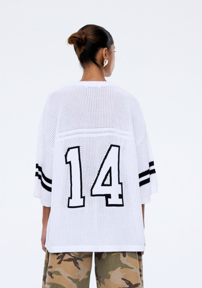ENA PELLY Harper Crochet Jersey 