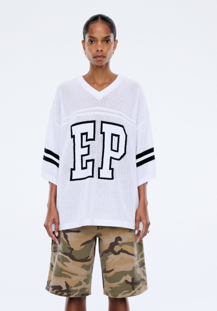 ENA PELLY Harper Crochet Jersey 