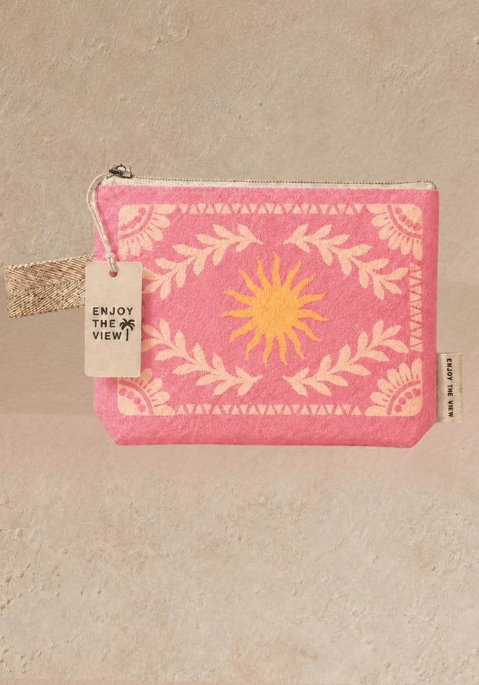 ENJOY THE VIEW Small Toiletry Bag 