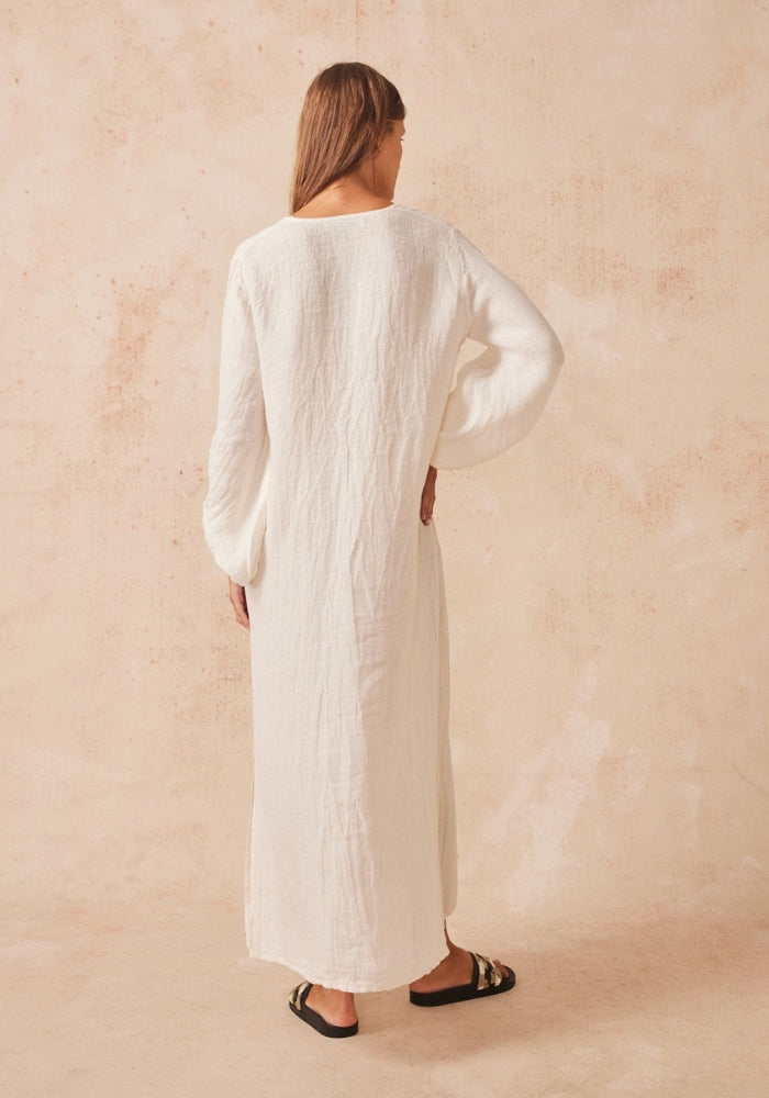 Alia Maxi Dress - Brasile Panna