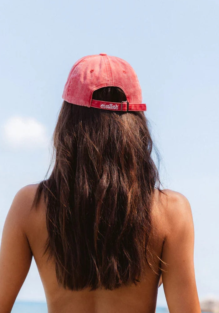 EVALAIH Forget Me Not Cap - Chilli