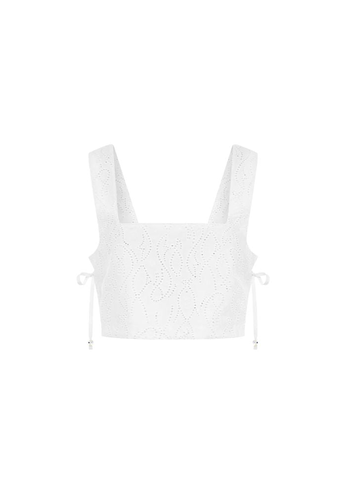 Soleil Soleil Eddie Top - Fin White