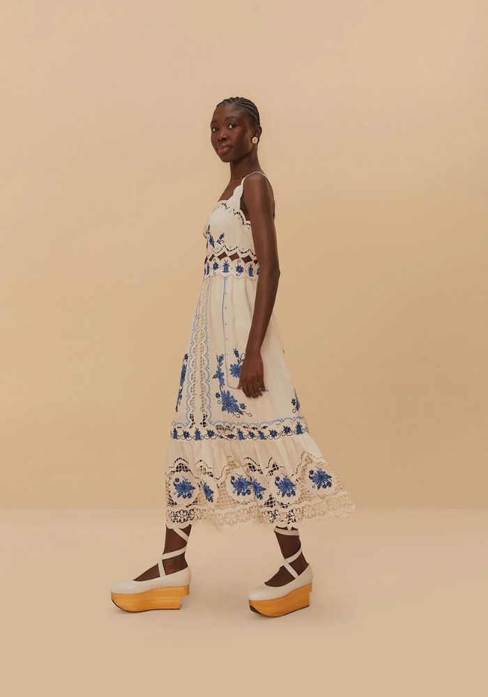 Richelieu Sunflower Dress