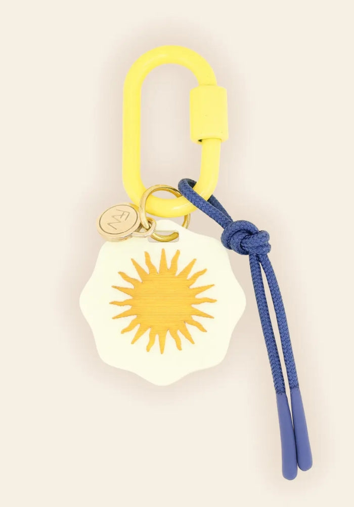 FRESHWATER CURATED GOODS Golden Sun Bag Charm