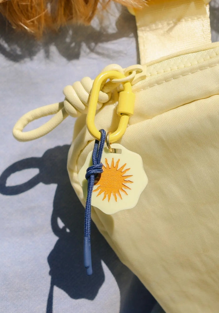 FRESHWATER CURATED GOODS Golden Sun Bag Charm