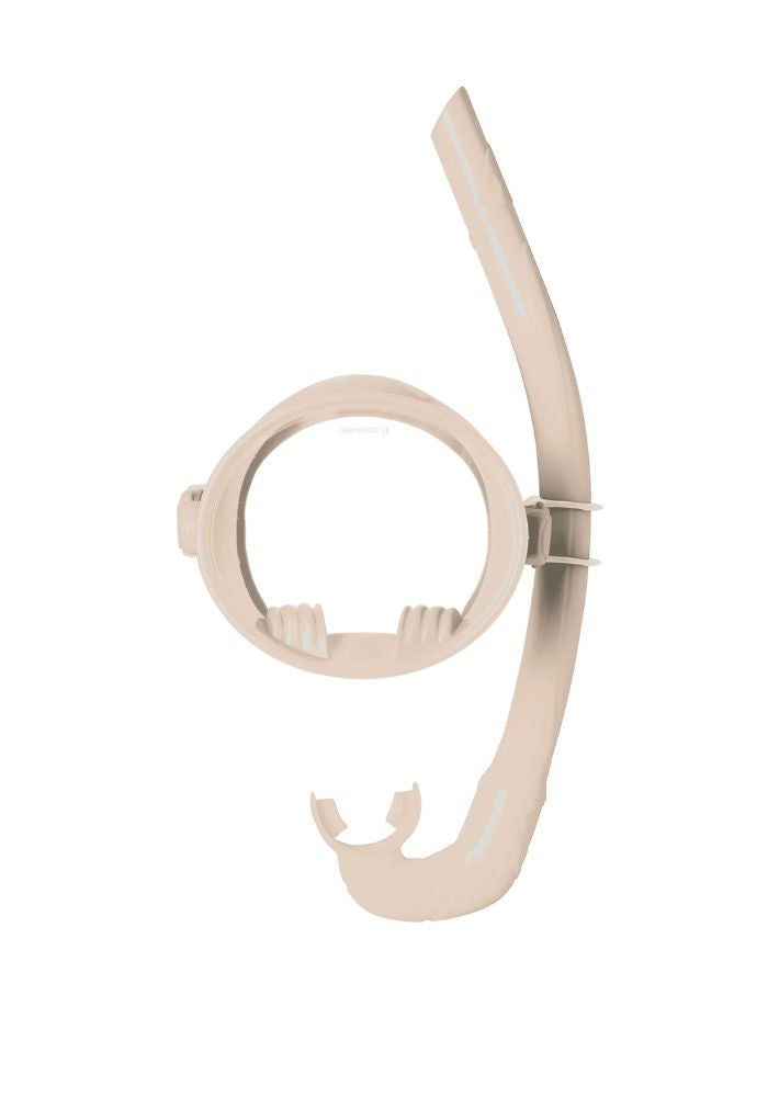 GENTLE HABITS Dive Mask and Snorkel Set - CREAM