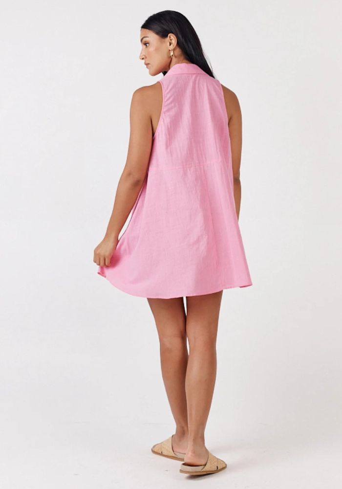 Girl and the sun Reef Mini Dress- Pink