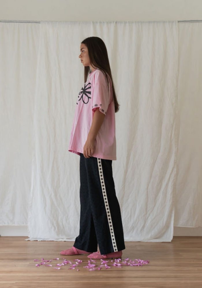 HALL STORE Bobbi Pant - Broderie