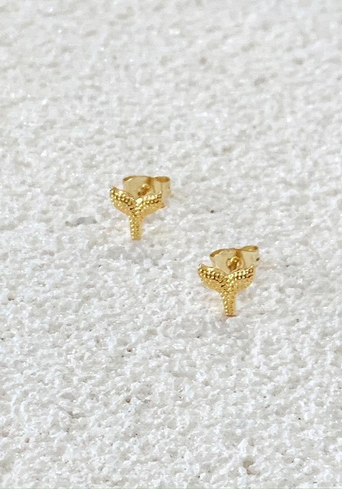 HI HO & CO Whale Studs
