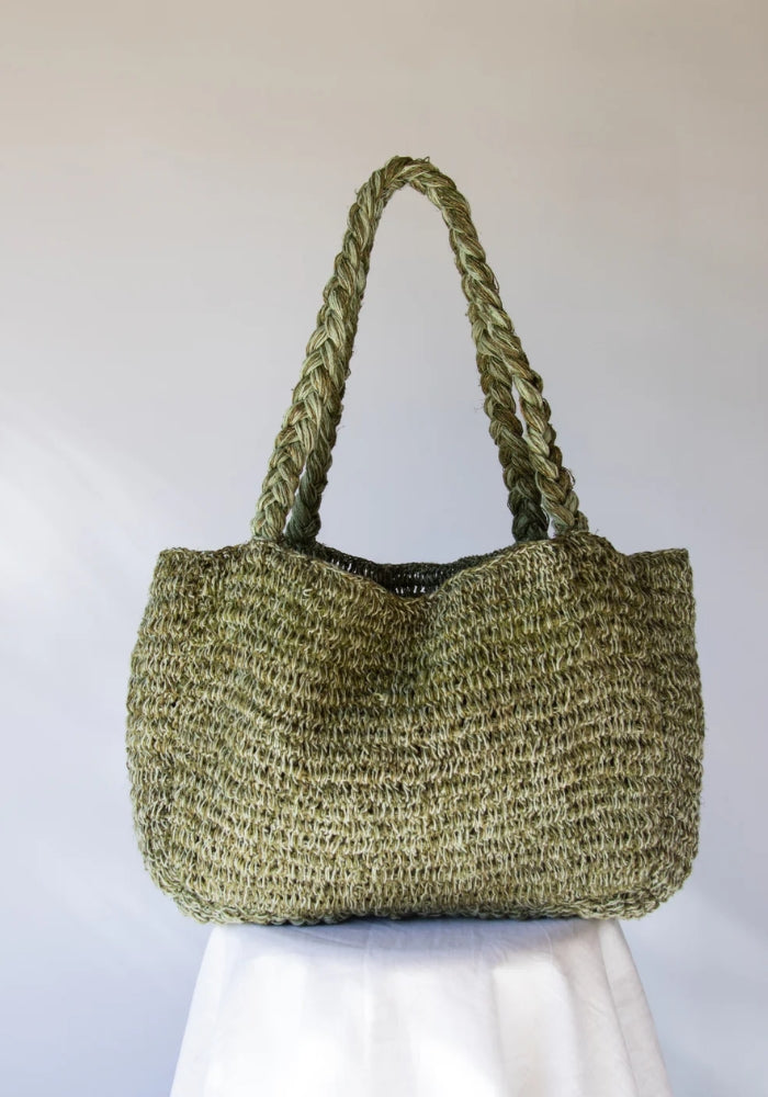 HOBO AND HATCH Elle Grande Tote - Aloe 