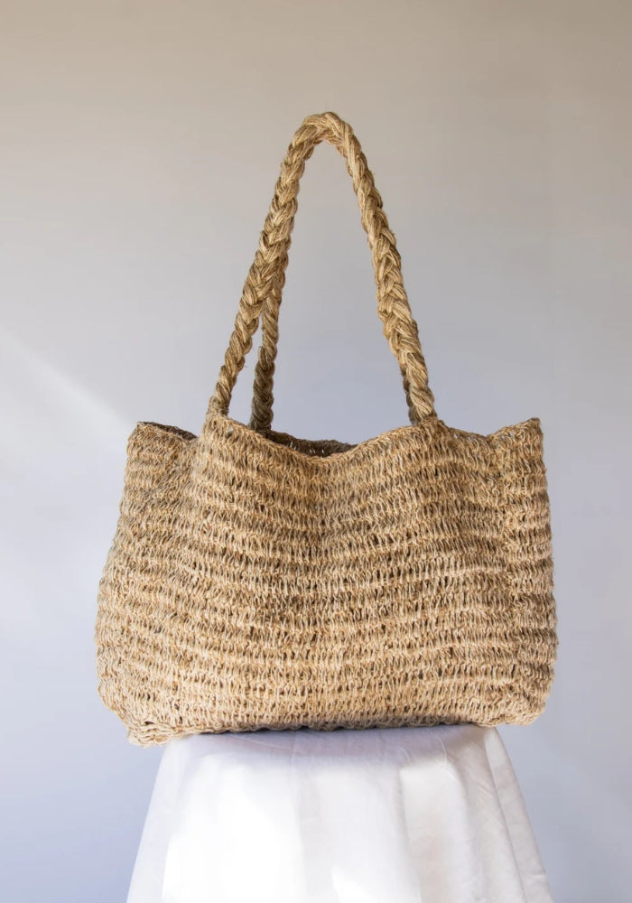 HOBO AND HATCH Elle Grande Tote - Natural 