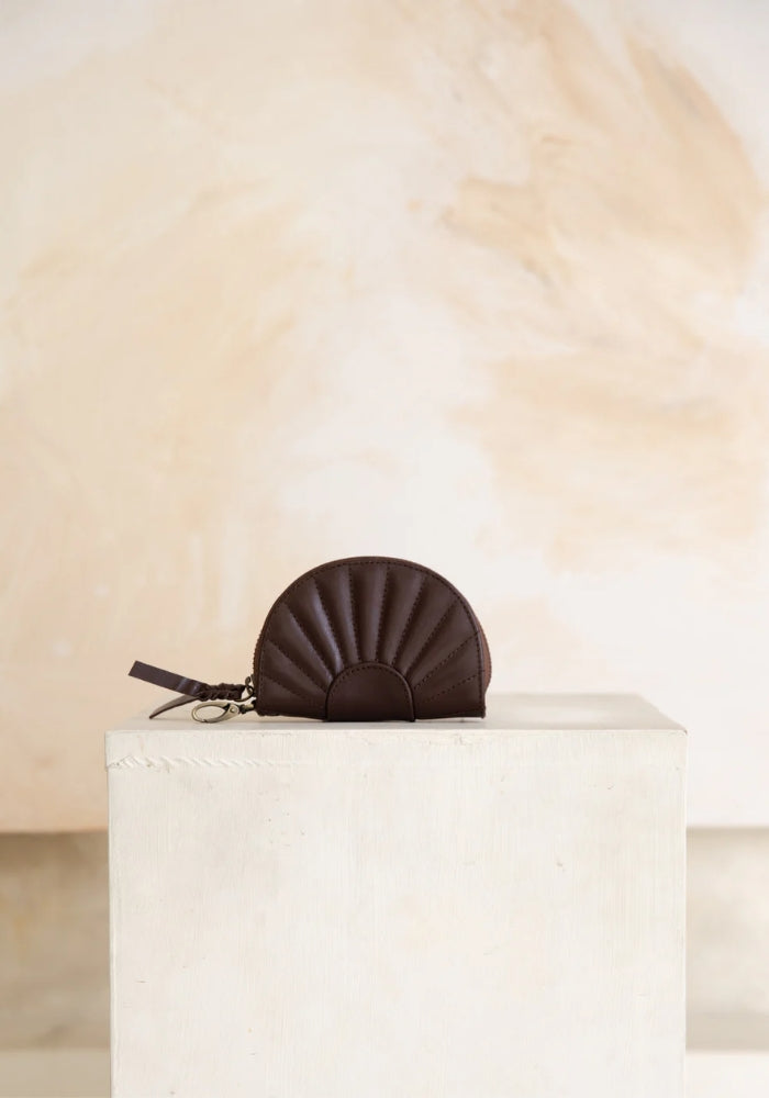 HOBO & HATCH Soleil Purse - Chocolate