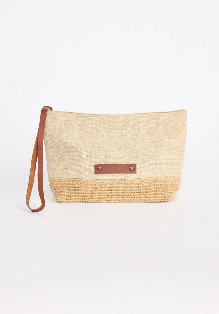 HOLIDAY Beachcomber Clutch - Natural