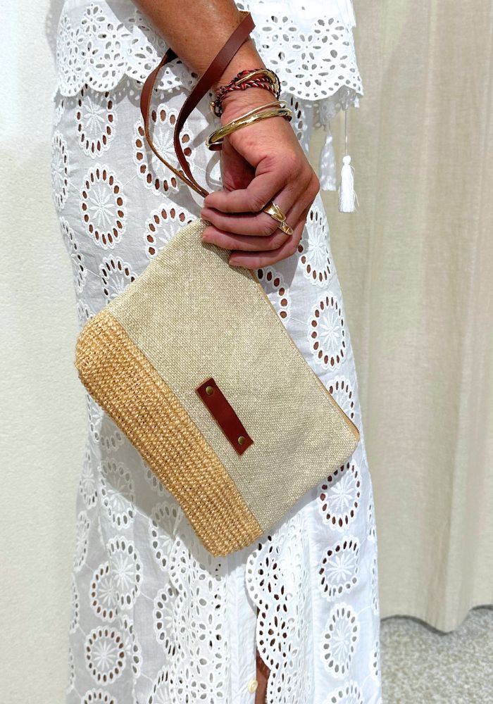 Beachcomber Clutch - Natural