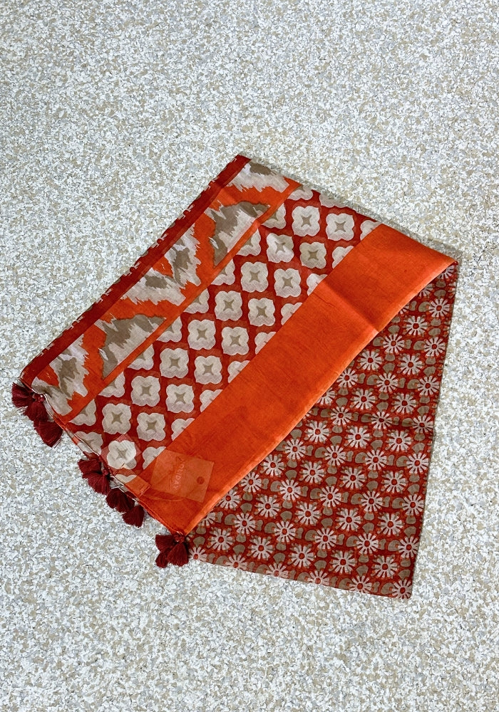 HOLIDAY Stella Sarong Scarf - Rust