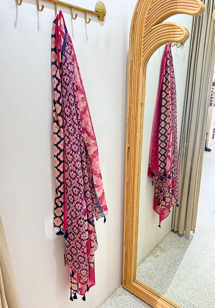 Stella Sarong Scarf - Pink