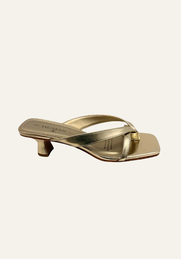 HUMAN SHOES Foxx Heels - Gold
