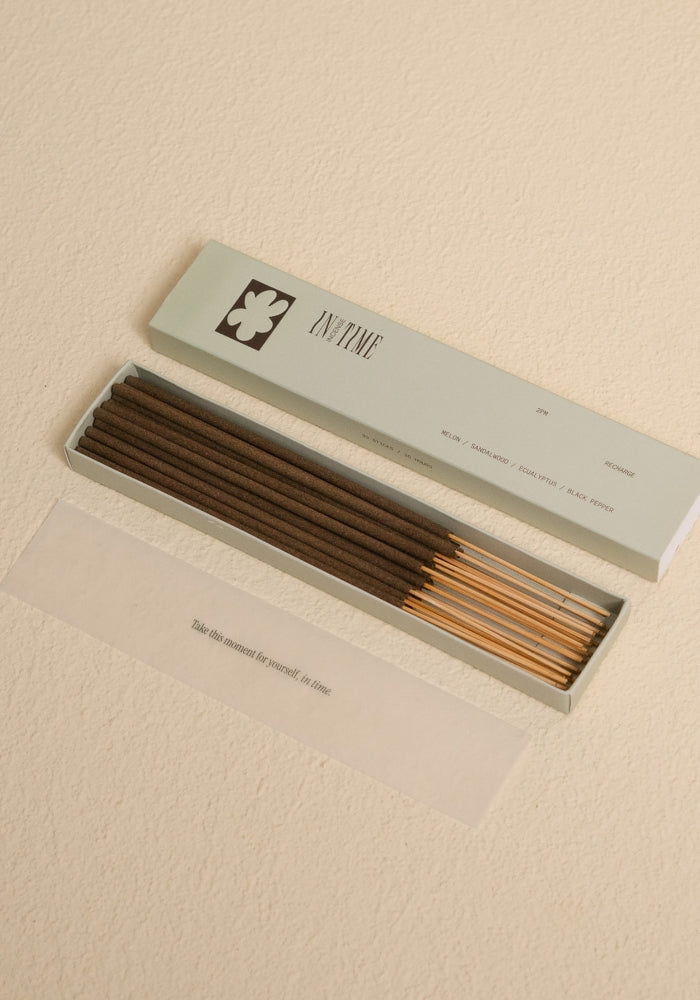  IN TIME INCENSE 2 PM Recharge Incense