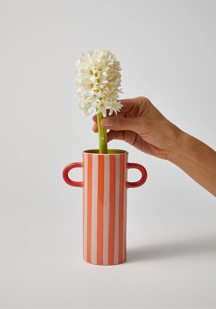 JONES AND CO Griffe Warm Strip Bud Vase