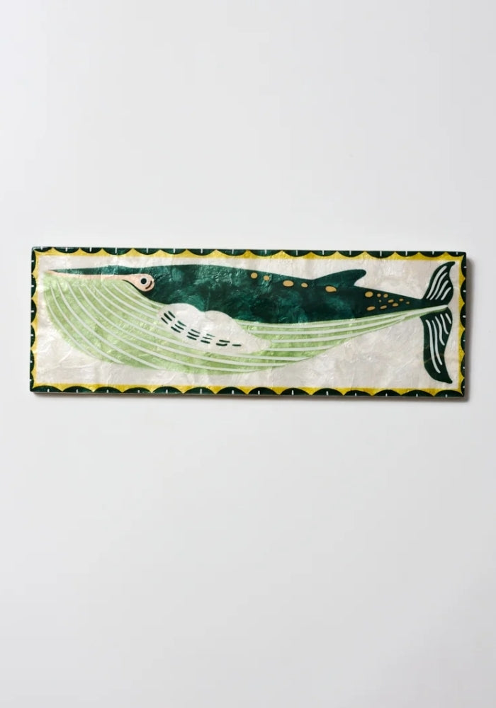 JONES AND CO Mariner Wall Art Whale