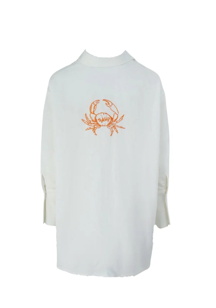  JUAN & ME  Nacida Shirt Crab Print