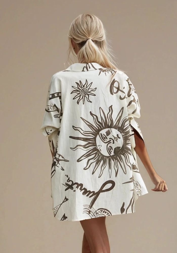  JUAN & ME  Nacida shirt Juanita - Cream
