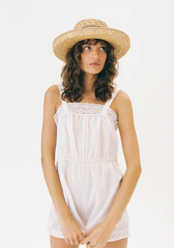 LACK OF COLOR Lawson Boater - Raffia