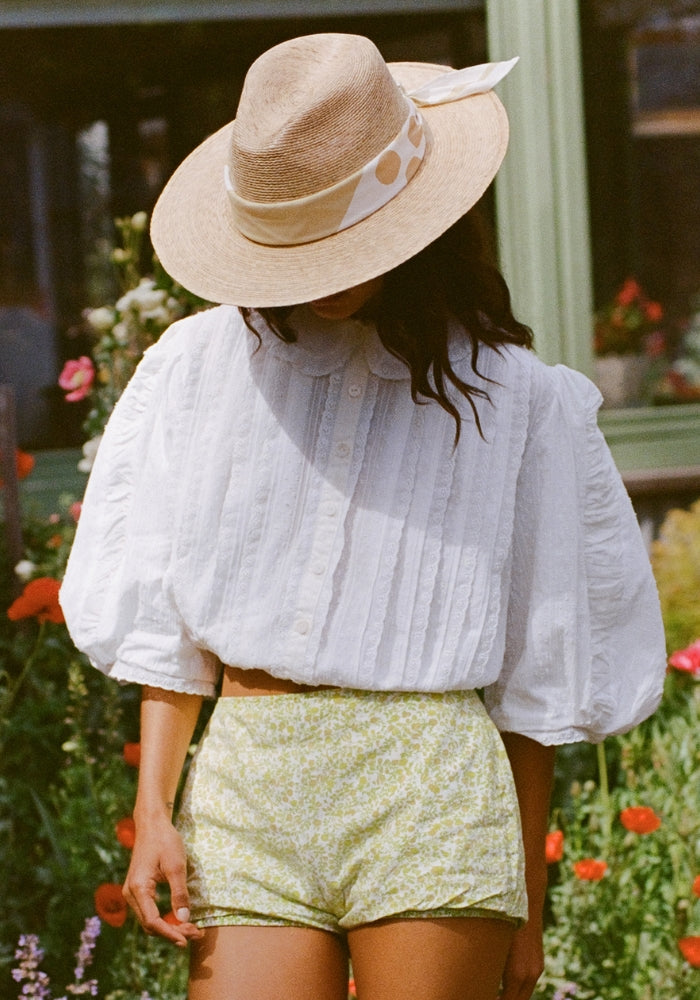 LACK OF COLOR Palma Fedora - Natural – White Bohemian