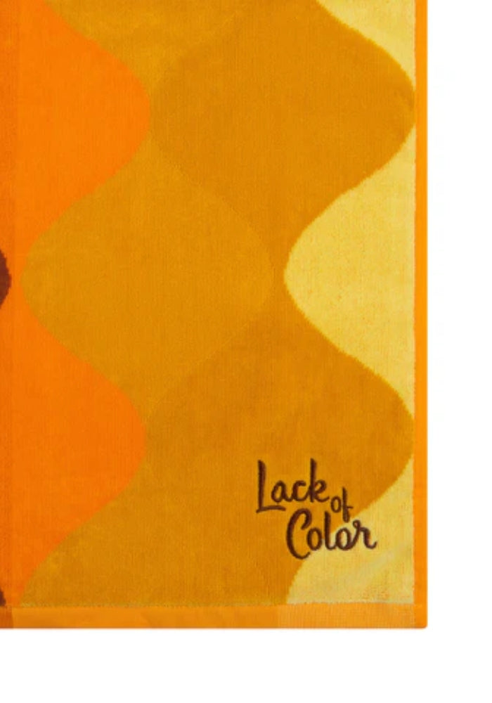 LACK OF COLOR Retro Wave Towel