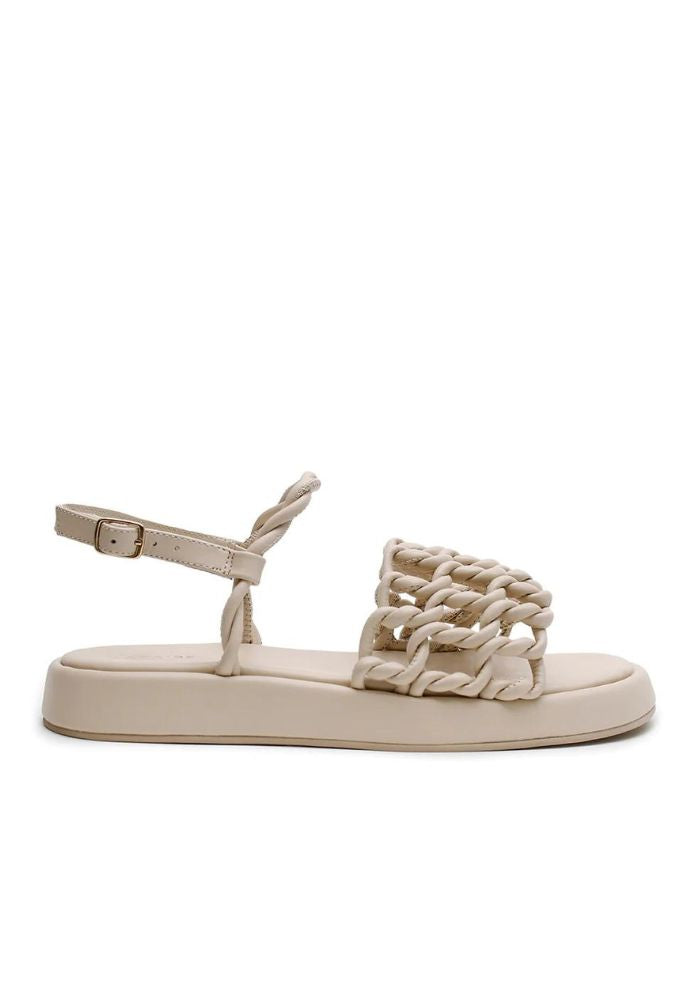 LA Tribe Loop Sandal- Cream