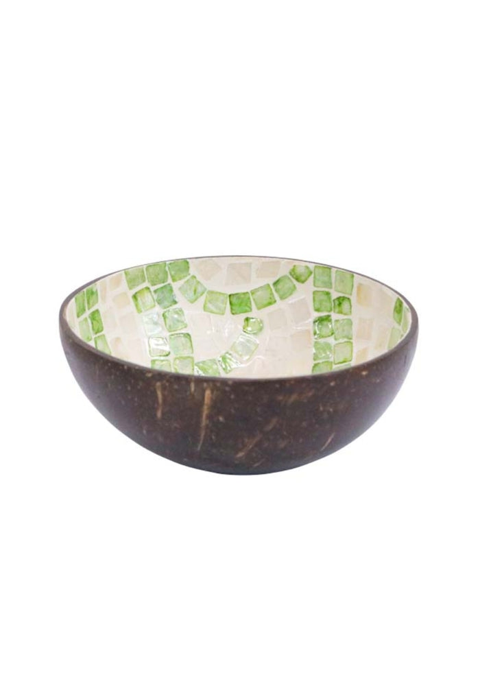 LA VIDA TRADING Coco Bowl - Palm Green