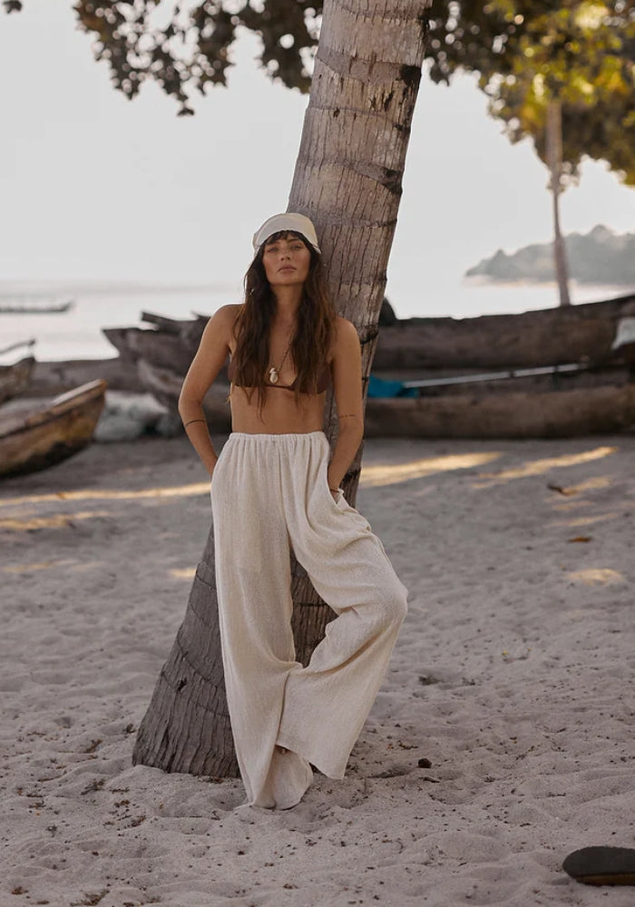 Fenton Mesh Pant Natural