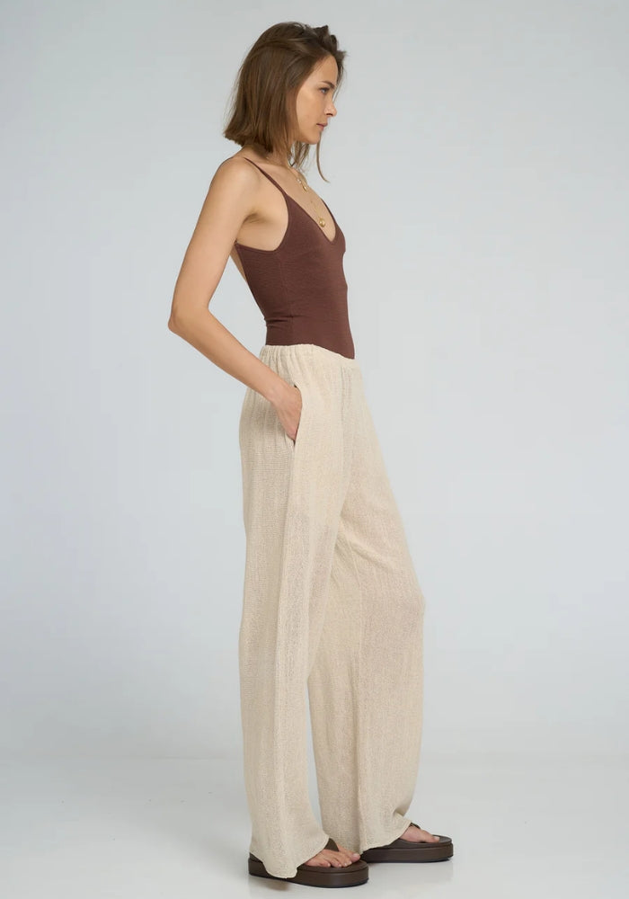 Fenton Mesh Pant Natural