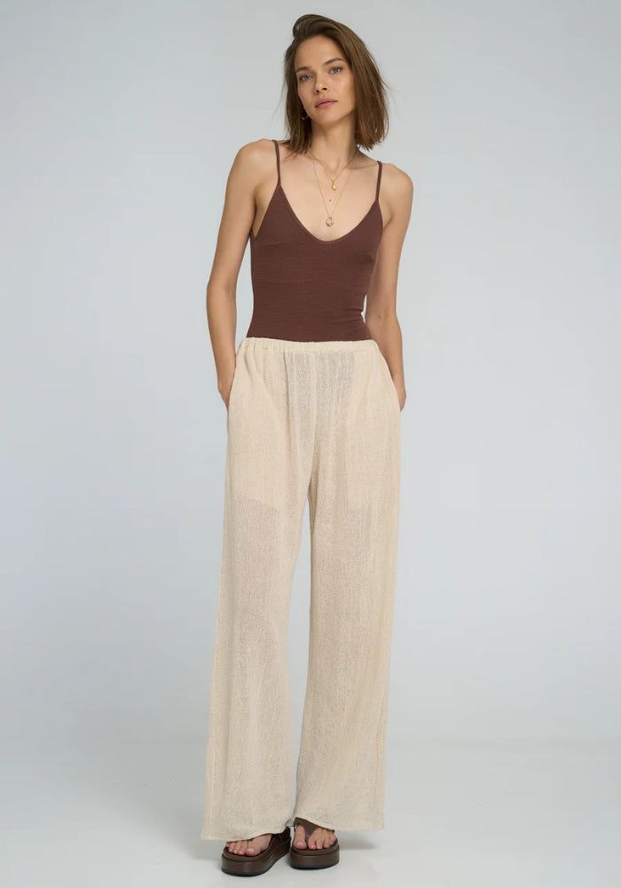 Fenton Mesh Pant Natural