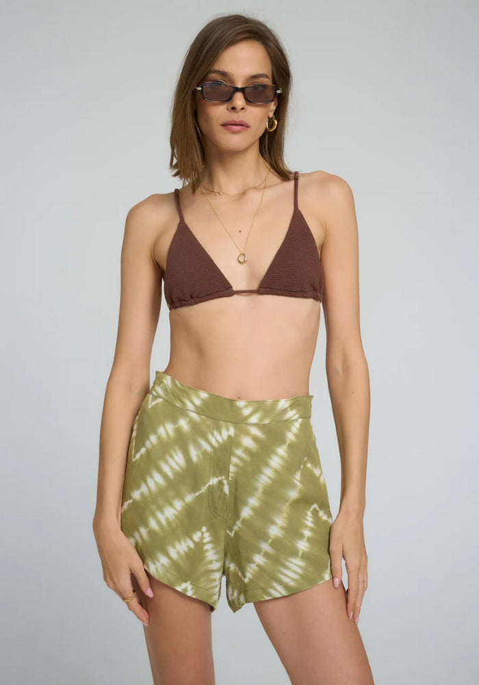 LILYA Harvest Short Celestial Tie Dye - Matcha