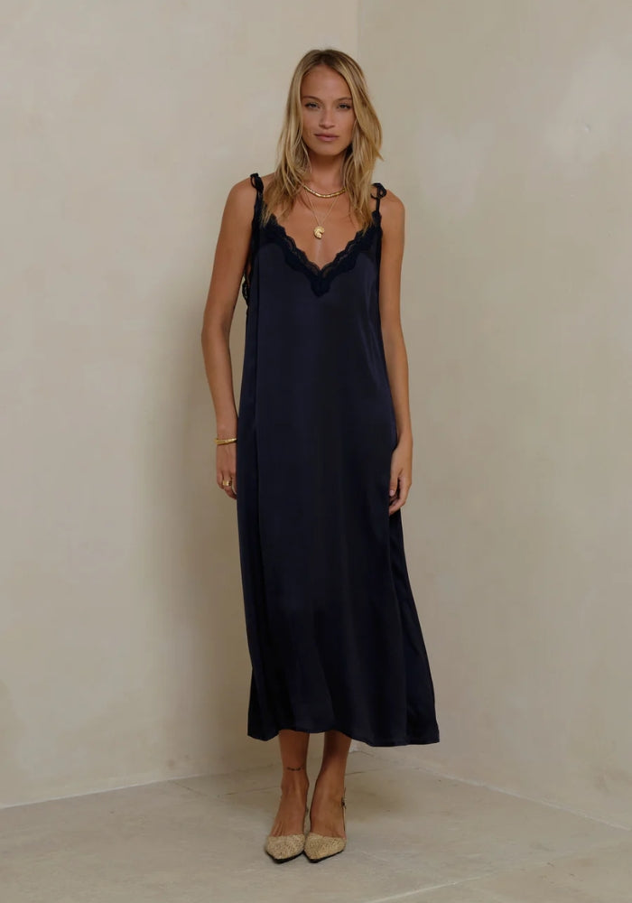 LILYA Oriana Dress Navy