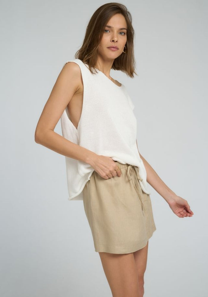 LILYA Wild Mini Skirt - Sand  