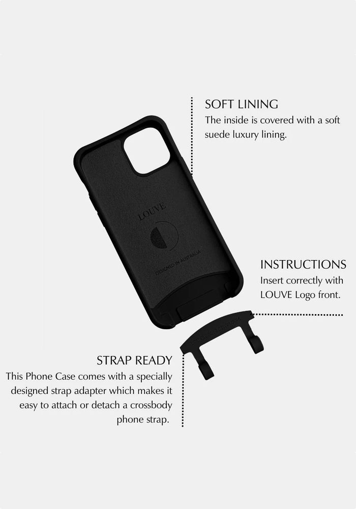 Le Cafe Phone Case - Noir