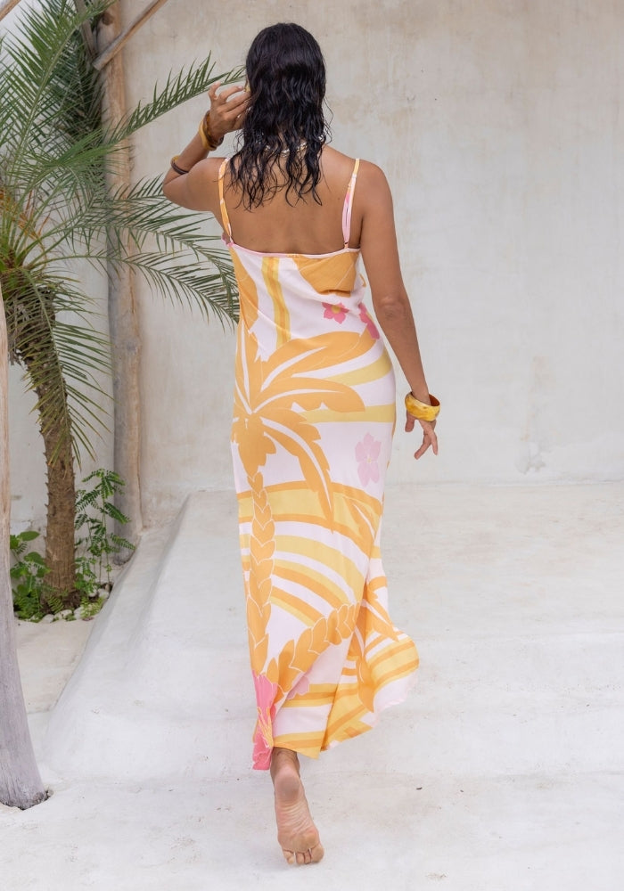 LOVE ST Summer Breeze Maxi - Pink Flamingo