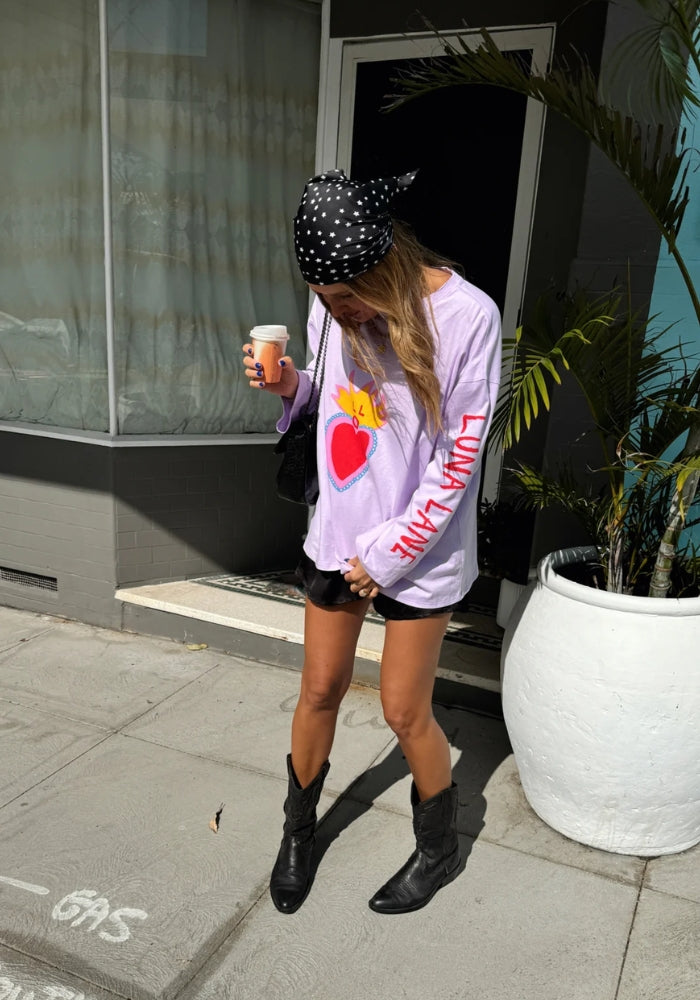 LUNA LANE Hearts On Fire - Long Sleeve