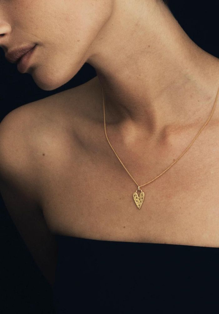 Lover Necklace Gold