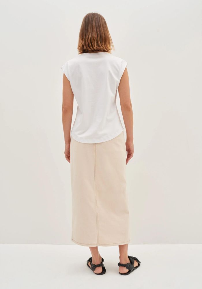 Morrison Blanca Denim Skirt