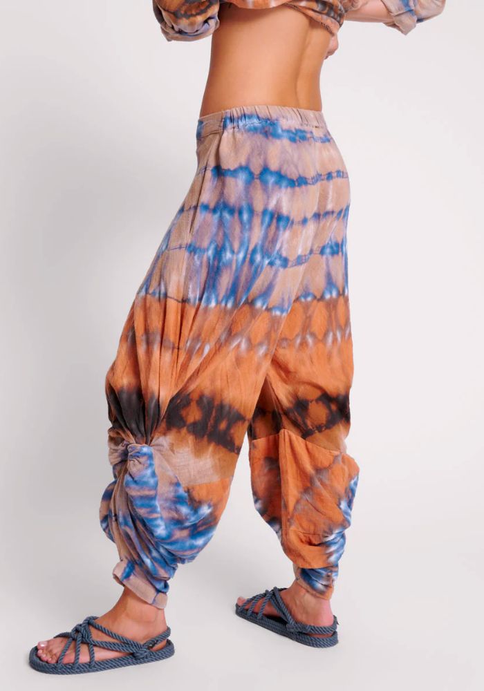 Mirage Hand Tie Dyed Gypsy Harem Pants