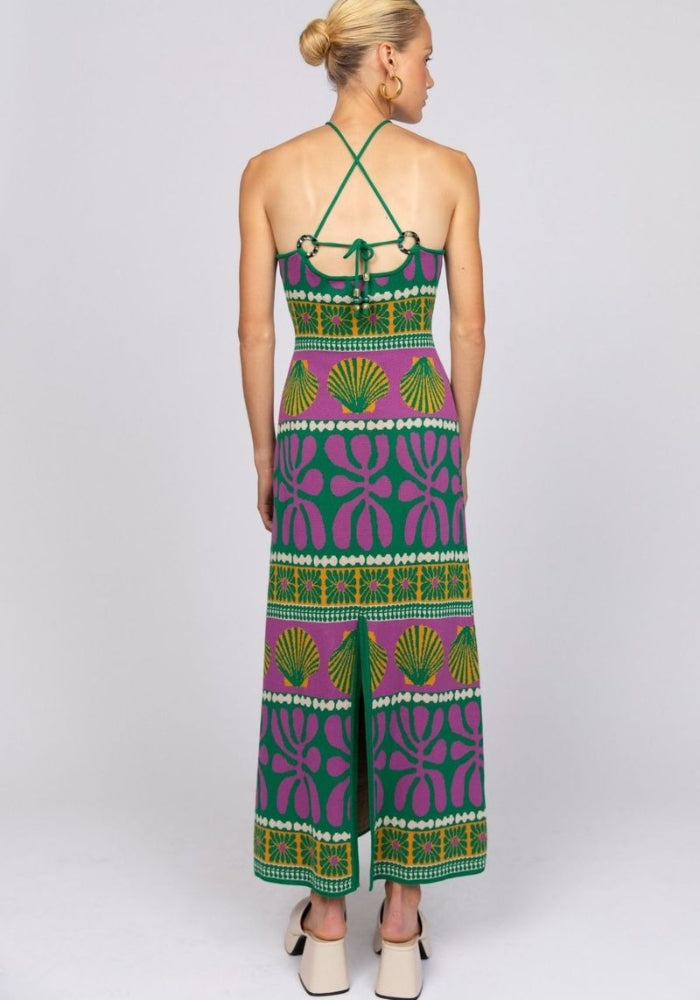 NINE LIVES BAZAAR Chi Chi Maxi Dress - Tropica