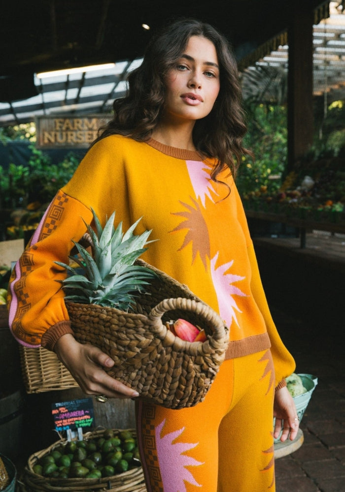 NINE LIVES BAZAAR Dusk Jumper - Spice