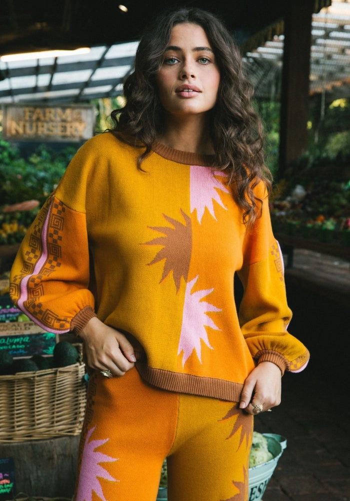 NINE LIVES BAZAAR Dusk Jumper - Spice